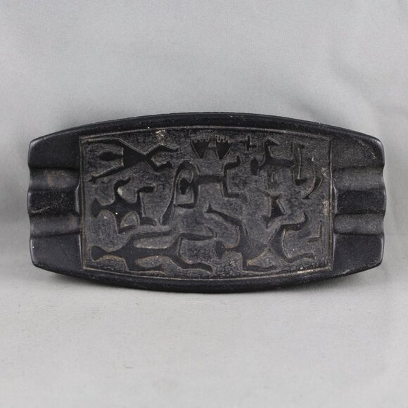 Vintage Coco Joe's Ashtray - Primitive Tribal Design - Circa 1964 - Lava !! - Picture 4 of 5